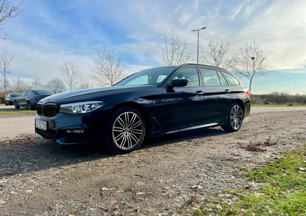 BMW Seria 5 cena 98400 przebieg: 190000, rok produkcji 2017 z Wołów małe 742